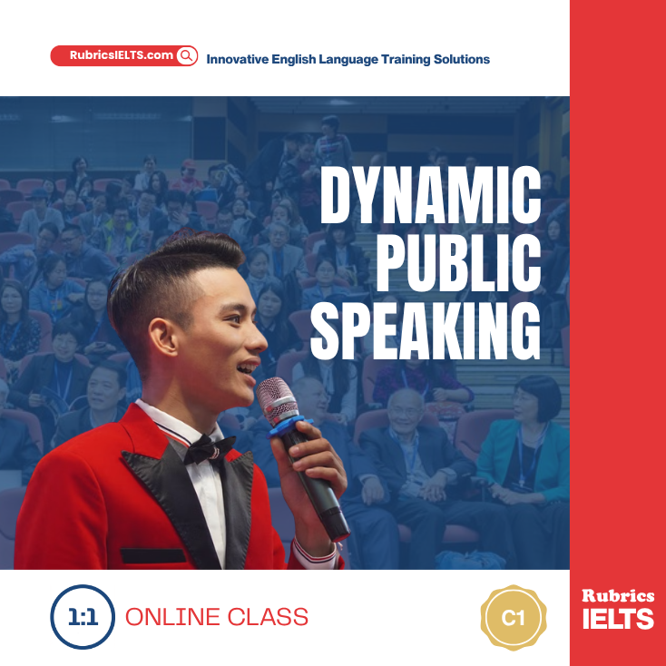 C1 Dynamic Public Speaking (1:1)